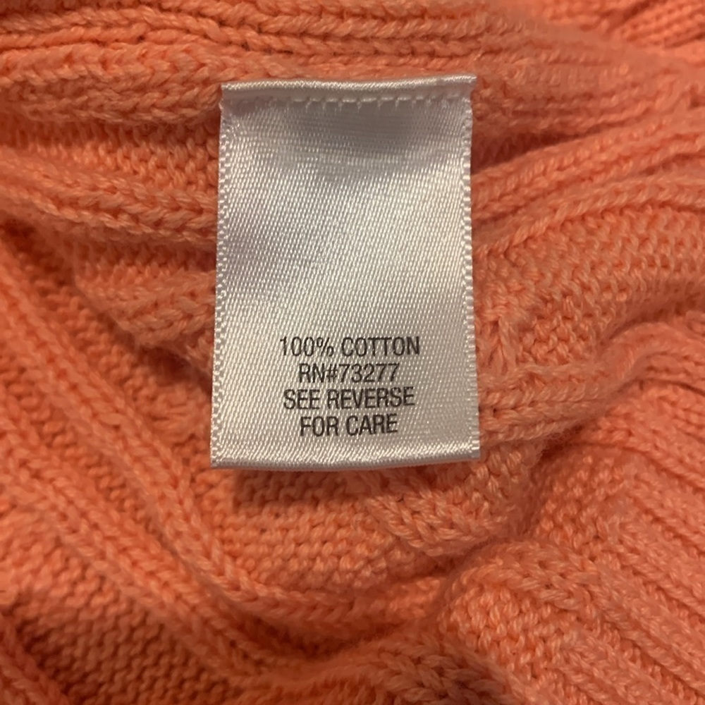 NWOT - Croft & Barrow Crew-neck Cable Cord Sweater Size Medium - Picture 16 of 16